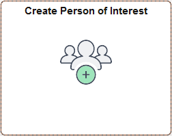 Create Person of Interest tile