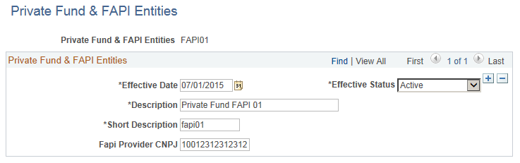 &Private Fund & FAPI Entities page
