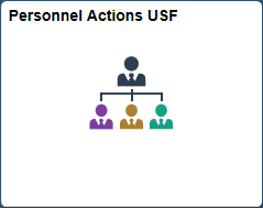 Personnel Action USF tile