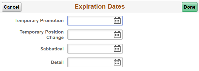 Expiration Dates page