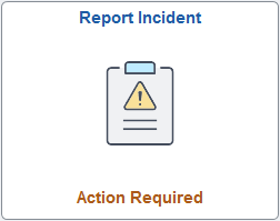 Report Incident tile