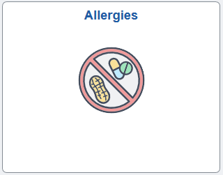 Allergies tile