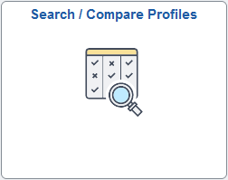 Search / Compare Profiles tile