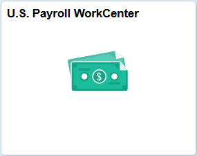 U.S. Payroll WorkCenter tile
