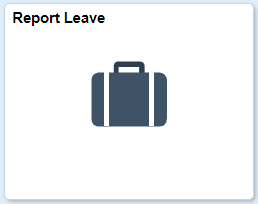 Report Leave Tile