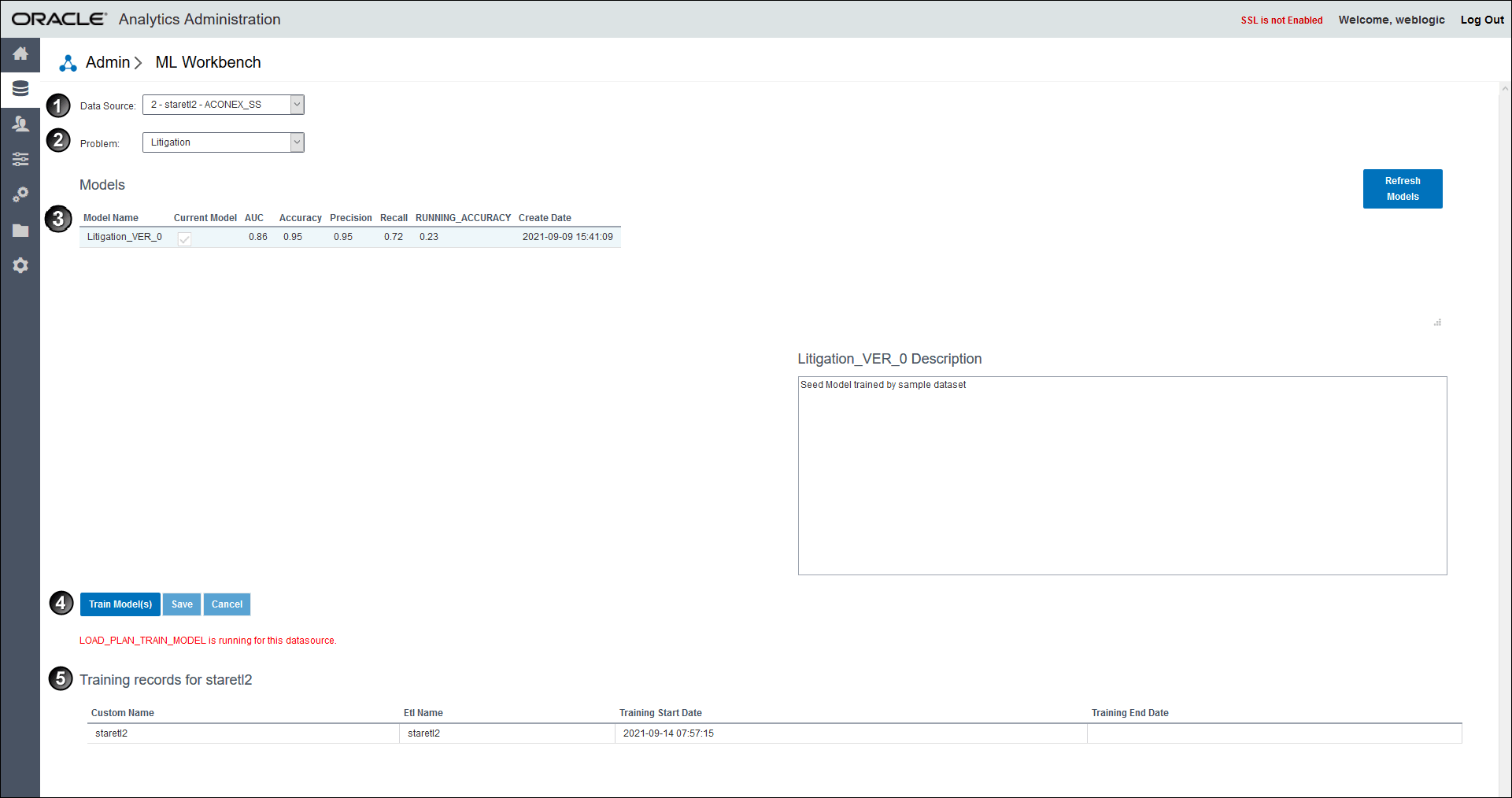 Using ML Workbench for Aconex