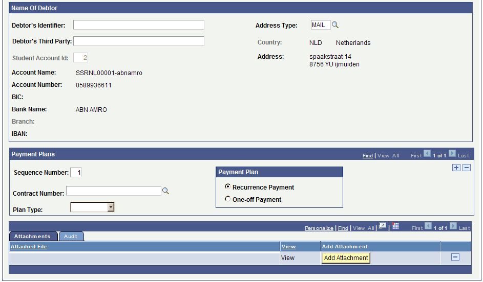 Direct Debit Mandate for Students page 2
