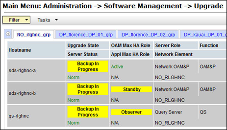 Upgrade State