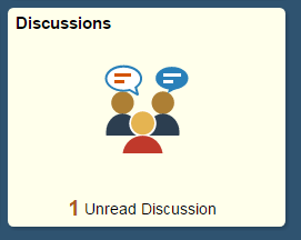 Discussions Tile