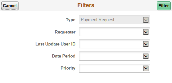 Filters PR Page