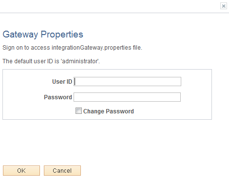 Gateway Properties page