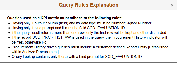 Query Rules Explanation