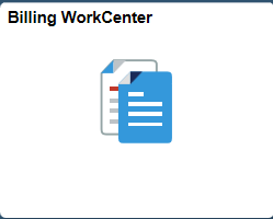 Billing WorkCenter Tile (Fluid)