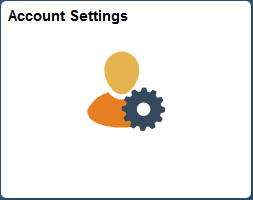 Account Settings tile (LFF)