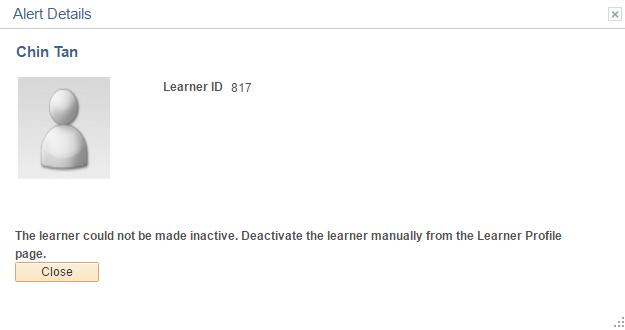 Alert Details page