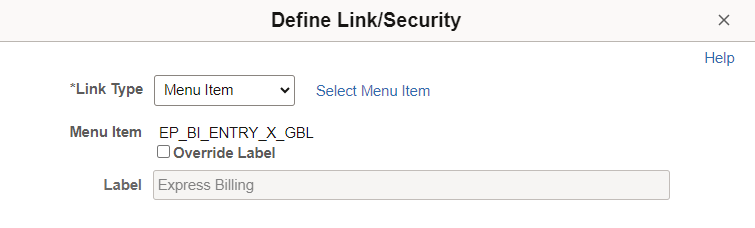 Define Link/Security