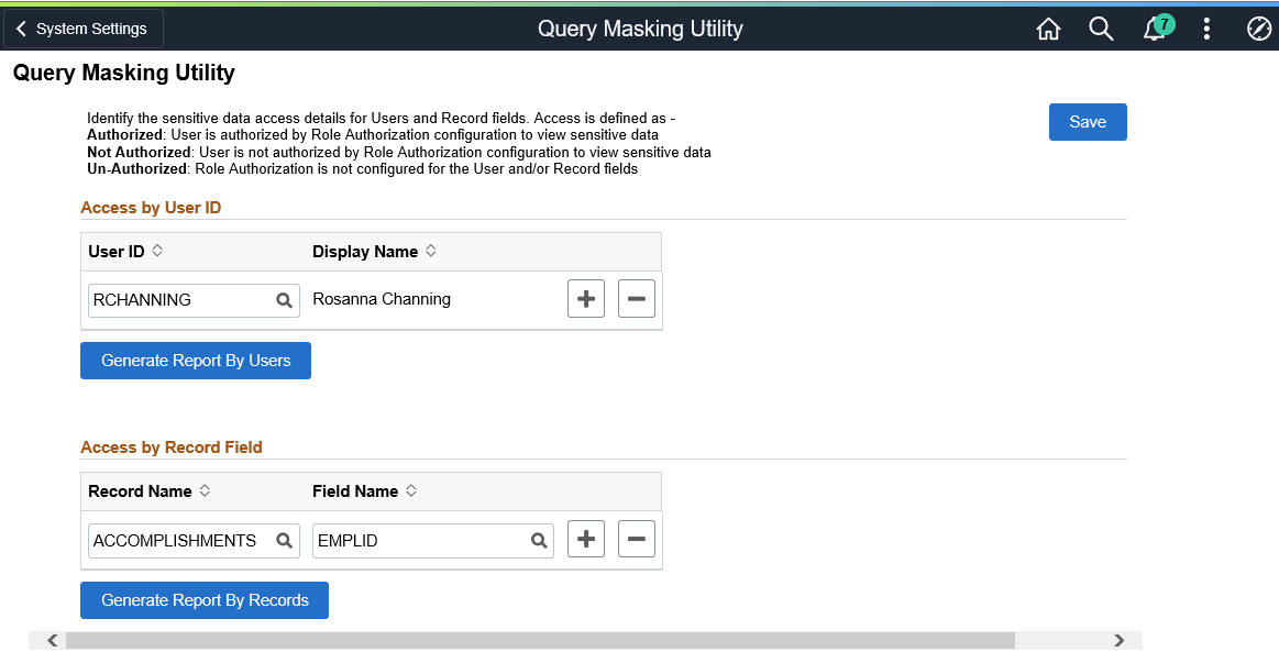 Query Masking Utility