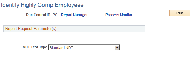 Identify Highly Comp Employees page