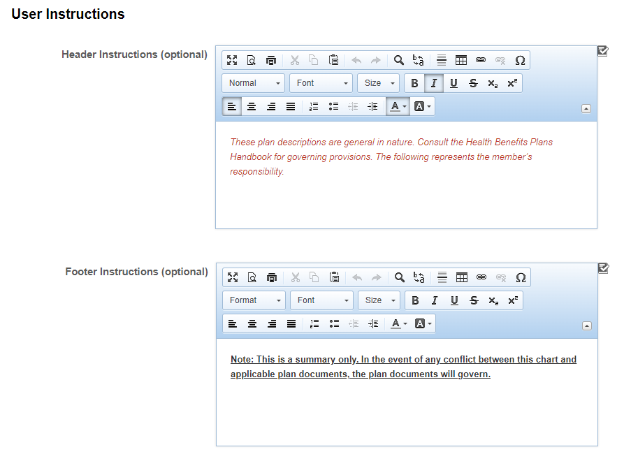 Plan Comparison Template AG_User Instructions step