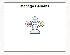 Manage Benefits Tile