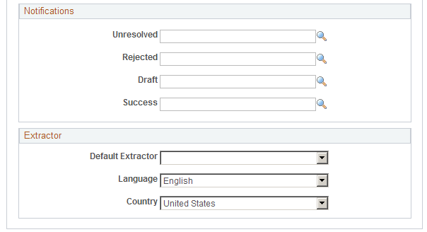 Recruitment Sources - Vendor page (2 of 2)