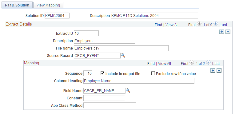 P11D Solution page