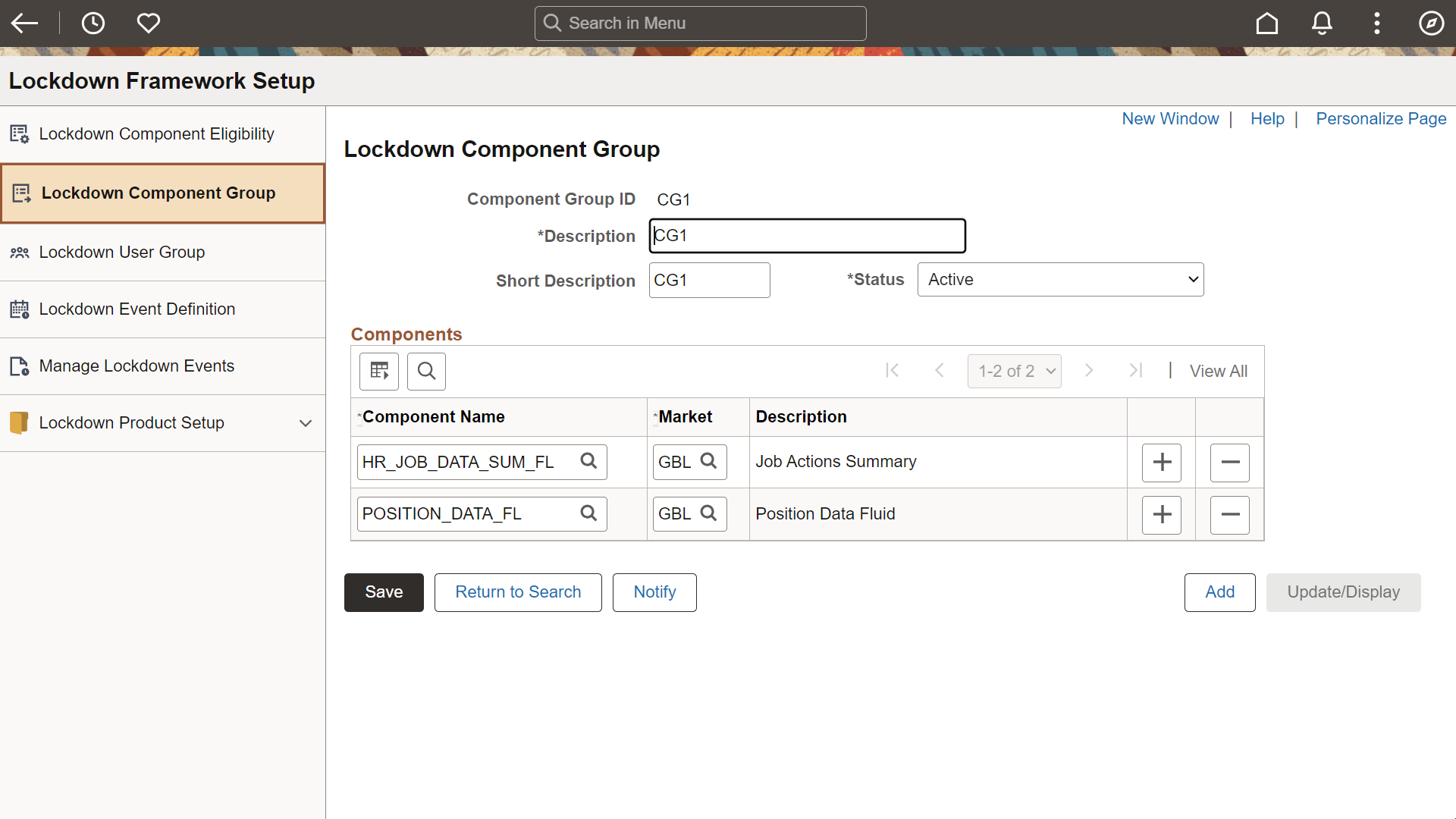 Lockdown Comp Group