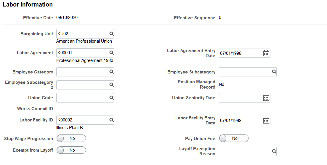 (Fluid) Labor Information page (1 of 3)