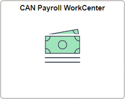 CAN Payroll WorkCenter tile