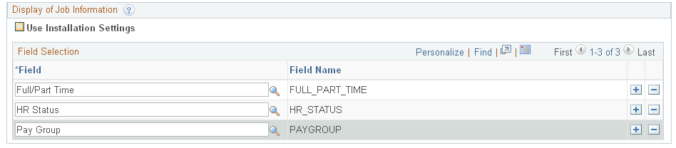 Time Reporting Template page (2 of 2)