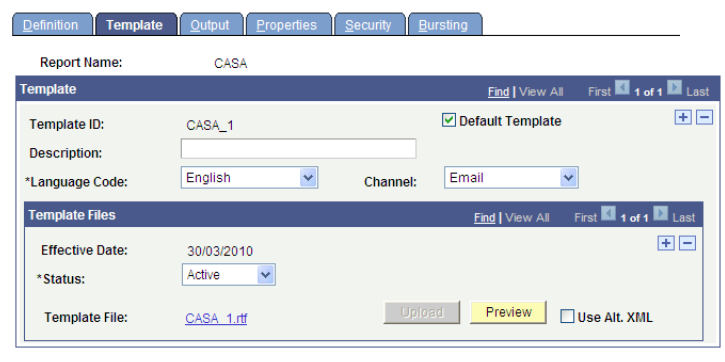 Template page for CASA (Confirmation of Acceptance of Studies Number notifications to applicants)