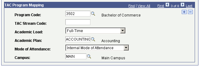 Acad Prog AUS (academic program Australia) page (2 of 2)