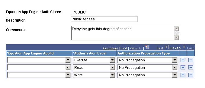 Edit Data page