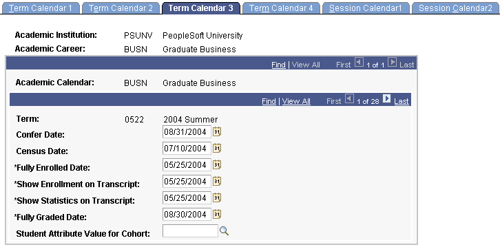 Term Calendar 3 page