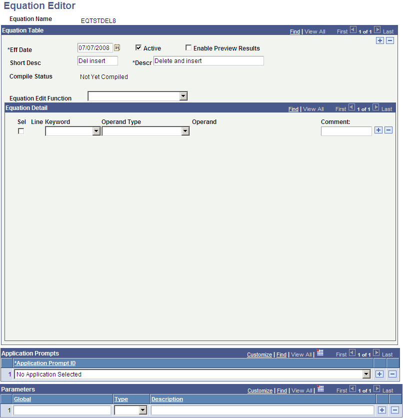 Equation Editor (EQTSTDEL8) page