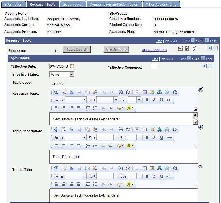 Candidate Management - Research Topic page 1 of 2