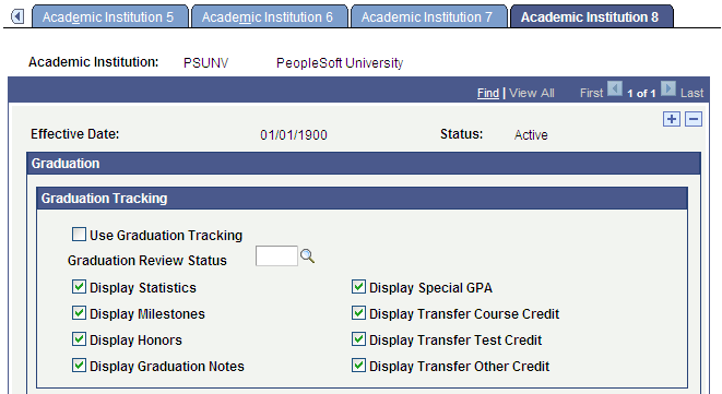 Academic Institution 8 page (1 of 2)