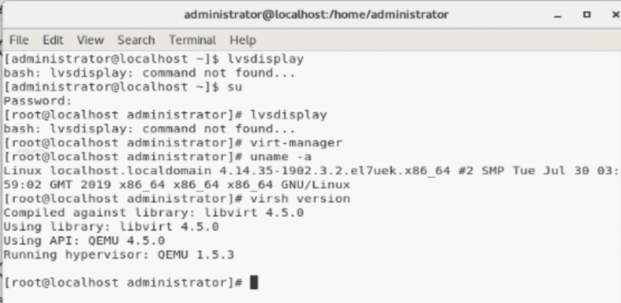 SSH console