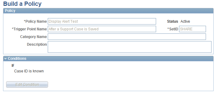 Build a Policy page showing Copy button clicked to copy that policy (1 of 2)