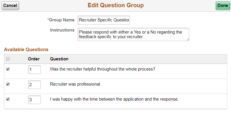 Edit Question Group