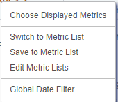 CAF - Compare Mode - Factor Header Options