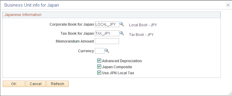 Business Unit info for Japan page