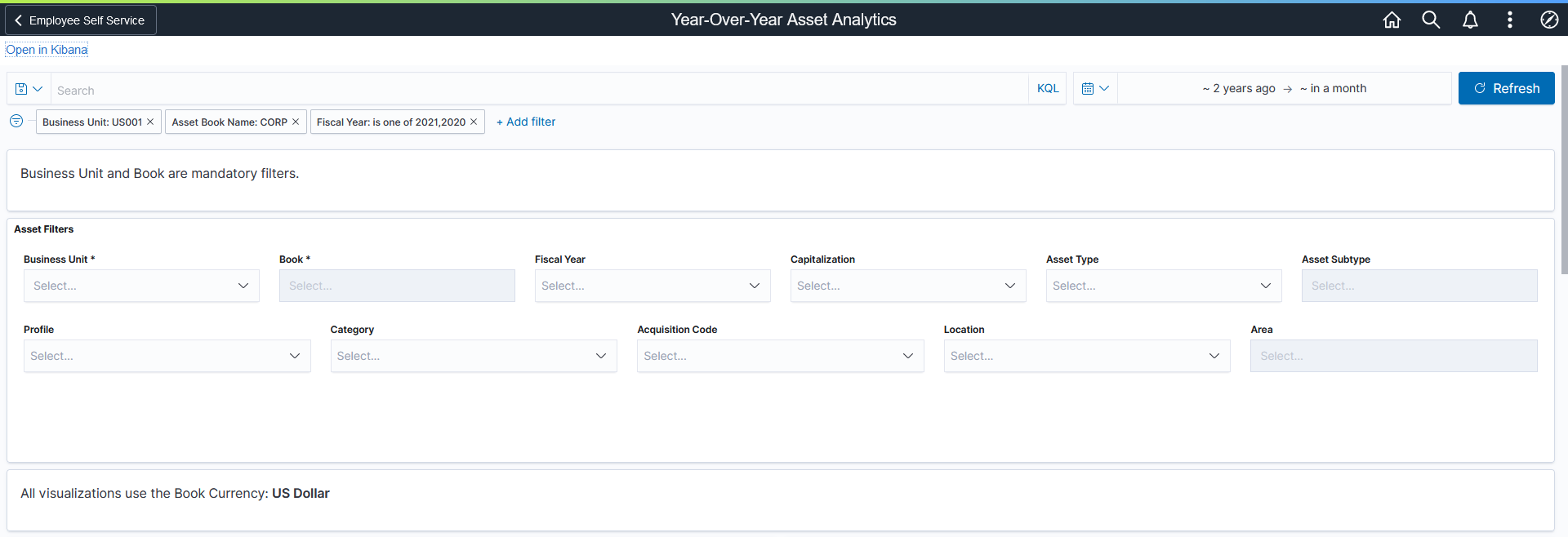 Year-Over-Year Asset Analytics Dashboard (1 of 4)