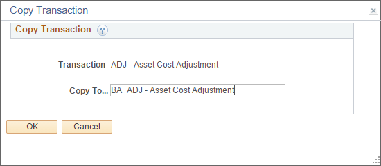 Mass Transaction List - Copy Transaction pagelet