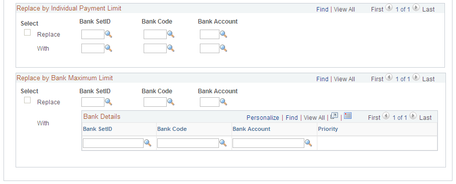 Bank Replacement Rule page (2 of 2)