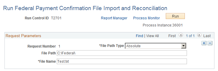 Auto Schedule ID Recon page