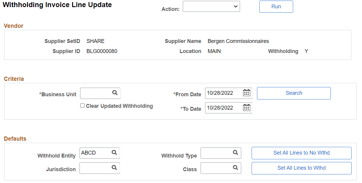 Withholding Invoice Line Update (1 of 2)