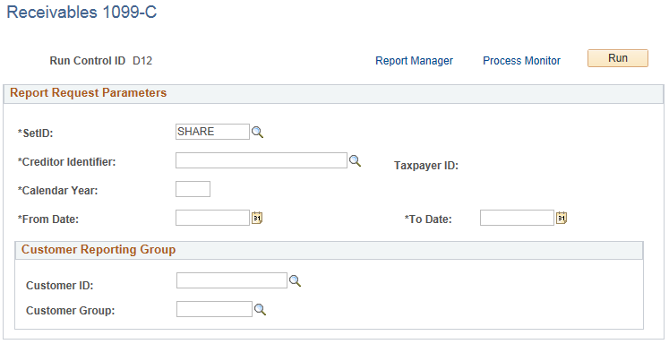 Receivables 1099-C page