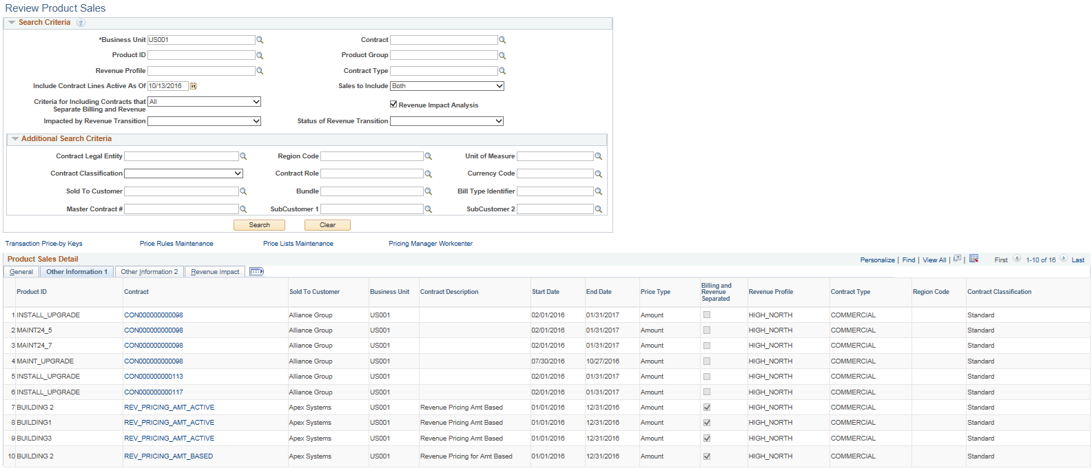 Product Sales Detail Other Information 1