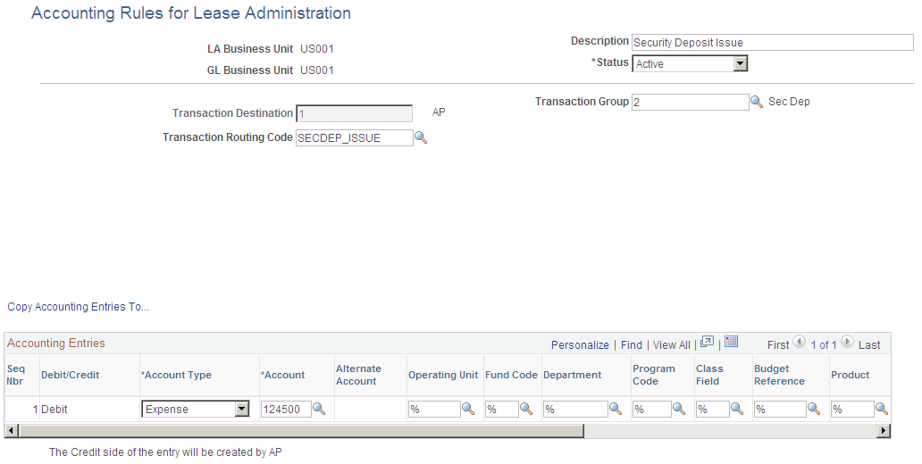Accounting Rules for Lease Administration page